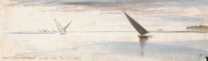メスハウネの近く 作： Edward Lear